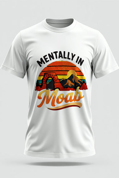 Moab Crew Collar Tshirt – High Quality 100% Cotton Unisex Plain Blank Everyday Wear Tshirt