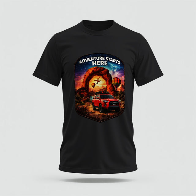 Adventure Crew Collar Tshirt – High Quality 100% Cotton Unisex Plain Blank Everyday Wear Tshirt