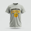Sarcasm Level Expert Crew Collar Tshirt – High Quality 100% Cotton Unisex Plain Blank Everyday Wear Tshirt